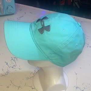 No Boundaries Aqua Blue Cap with Black Logo